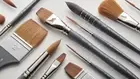 Winsor and Newton Professional Watercolour Paintbrushes, Synthetic Sable Brushes
