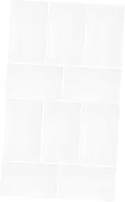 Gogogmee 10 Sheets Double Sided Nail Adhesive Tabs for Press Nails Transparent Strong Adhesion and Salon Use Durable