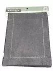 Robert Stanley Home Collection Solid Dark Grey Table Runner 14"x72" Decoration