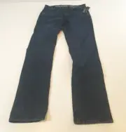 Buffalo David Bitton Six-X Straight Stretch Jeans Dark Blue 31x32 NWT