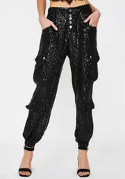 [Lioness] Cypress Sequin Cargo Pants