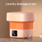 Portable Washing Machine Foldable Mini Washing Machine Small Washer For Clo
