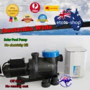 Solar Power Spa Swimming Pool Water Pump 0.5HP 370W