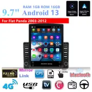 9.7'' Vertical Android 13 Car Stereo Radio GPS 1GB+16GB For Fiat Panda 2003-2012 (for: Fiat)