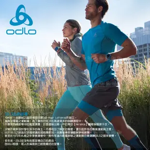 ODLO 瑞士 女 銀離子保暖型半開長袖上衣《灰麻花》152001/衛生衣/內層衣/內搭衣 (9折)