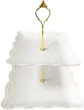 Double Layers Display Cupcake Stands Macaron Stand For Dessert Cake Display Rack Wedding Party Baking Lover
