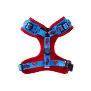 The Stubby Club Superman Themed Dog Harness Medium