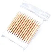 High Quality Double Head Health Makeup Cosmetics Ear Clean Jewelry Clean Cotton Swab Stick(50 packs)
