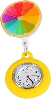 [WOFASHPURET] Nurse Table Clip Watch for Nurses Watch Women Breast Watch for Nurses Nurse Watch Clip on Nurses Watch Student Nurse Pink Watch Cartoon Funny Nurse Watch Fob Nurses Fob Watch Lady