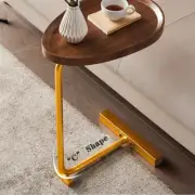 End Table Coffee Side Sofa Couch Room Bed Shaped Stand Metal Steel Frame Bed
