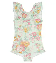 [Louise Misha] Louise Misha Baby Andrea ruffle-trimmed swimsuit M 12 multicoloured