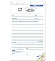 Compact Proposal / Acceptance / 5.5" x 8.75" / Nebs Deluxe GEN0217