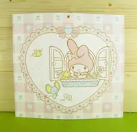 在飛比找Yahoo奇摩購物中心優惠-【震撼精品百貨】My Melody 美樂蒂~雙面卡片-粉開窗