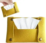 Tissue Holder - Travel Tissue Holder, Soft Tissue Holder, Reusable Handkerchief Travel Bag, PU Leather Paper Cover, Hygiene Bag for Bathroom, Small Parts, Perfect for