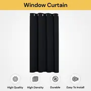 Blockout Window Curtain - Light Blocking, Energy Efficient