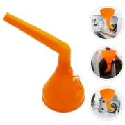 Wide Mouth Oil Funnel Refueling Tool Car Funnel Flexible Oil Funnel Right Angle