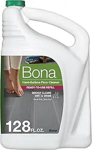 [Bona] Stone, Tile & Laminate Floor Cleaner Refill, 128 oz