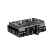 NICEYRIG Quick Release Manfrotto Standard Base Plate Clamp for Camera Rig Tripod
