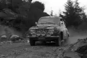 Gunnar Johansson Jan-Erik Johansson Saab 96 V4 1973 Rally Car Racing Old Photo 4