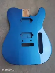 TELEcaster guitar body 2.48 kilograms, 2 spelled Alder Metal Blue