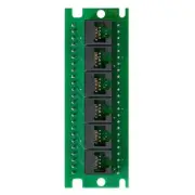 Leviton 476TM-EX6 Twist & Mount Patch Panels Expansion Board - 6 port Cat 6