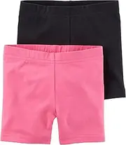 Carter's Girls' Baby, Toddler, Kids, 2 Pack Cotton Leggings