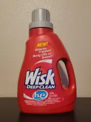 WISK Deep Clean HE Laundry Detergent 50 oz Size 32 Loads DISCONTINUED