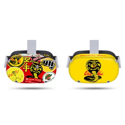OFFICIAL COBRA KAI ICONIC VINYL STICKER SKIN DECAL COVER FOR META QUEST