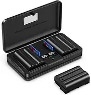 EN-EL15 Battery Charger with Card Reader (excluding batterys) Compatible with Nikon Z6 Z7 V1D 750D 7500D 850D 7000Db7100D 7200D 500D 780D 600D 610D 800D 810D 810a