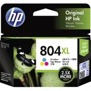 HP 804XL Ink Cartridge High Yield Tri-Colour Pack T6N11AA