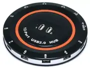 12-Port USB 2.0 HUB w/ AC Adapter 6435