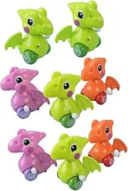 Kisangel Plastic Dinosaur Clockwork Toys Boys and Girls Toys for Boys Girls Moving Parts Random