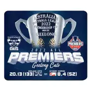 Geelong Cats 2022 Premiers Premiership AFL Mouse Mat Christmas in July Sale