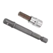 H6 Hex Impact Bit Socket 1/4" Bit Socket and Hex Adapter for Car Machinery