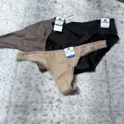 New b.tempt'd by Wacoal b.sleek Thong Panty (2) And One bikini - NWT Size xl
