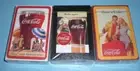 3 COCA COLA COKE DECKS PLAYING CARDS - SEALED