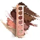 Oulac 6 Shades Eyeshadow Palette - Not That Cute - Matte, Shimmer, Glitter
