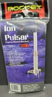 Custom Ion Pulsar Flying Model Rocket Kit Retro Model Rocket Sealed OOP