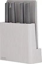 Grand Designs Kitchen Cut & Store Boards and Knives 7 Pieces Set, Multicolor​