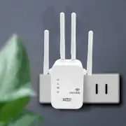 WIFI Extender 1200MBPS Wireless Range Coverage Signal Repeater Internet Booster
