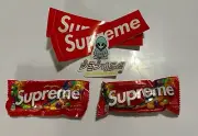 Lot Of 2 Supreme Skittles Original Flavor Bite Size Candies New Sealed & Sticker
