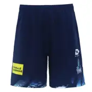 NRL 2024 Gym Shorts - Gold Coast Titans - Navy - Adult - Mens