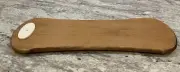 NEW Nora Fleming JK Adams Z4B Walnut Bread Tasting Wood Board Pearl Dot Retired