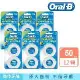 【Oral-B 歐樂B】薄荷微蠟牙線50公尺 (12顆)