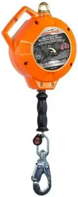 Malta Dynamics 20' Heavy-Duty Cable Self Retracting Lifeline, OSHA/ANSI Complian