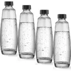 NEW 4x SodaStream Glass Carafe Bottles Carbonating Sparkling 1L Duo