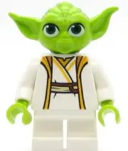 LEGO Star Wars Minifigure Yoda - Lime (Genuine)