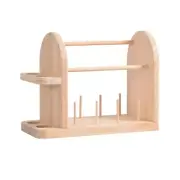 Crochet Needle Storage Rack Crochet Yarn Holder Thread Rack Organizers for Craft