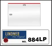 500 Lindner 884LP Cases Transparent Pockets 170x120 mm For Letters din C6
