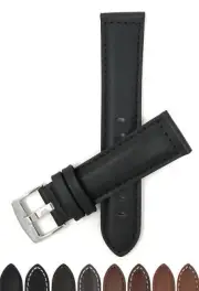 20mm Classic Leather Watch Band Strap for IWC Pilot Spitfire